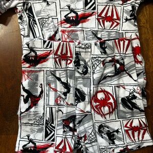 Marvel Spider-Man Kids' Pajama Top - Red, Black, Gray